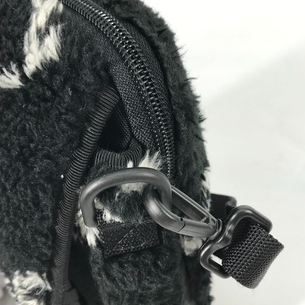 Balenciaga Shoulder Bag 593329 Fur / Nylon Black Mokomoko Explorer Crossbody Unisex(unisex) Used Authentic