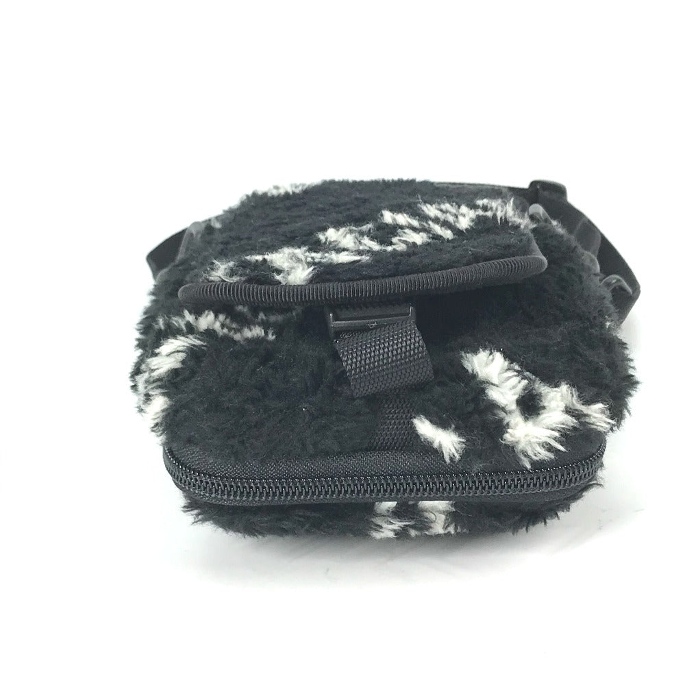 Balenciaga Shoulder Bag 593329 Fur / Nylon Black Mokomoko Explorer Crossbody Unisex(unisex) Used Authentic