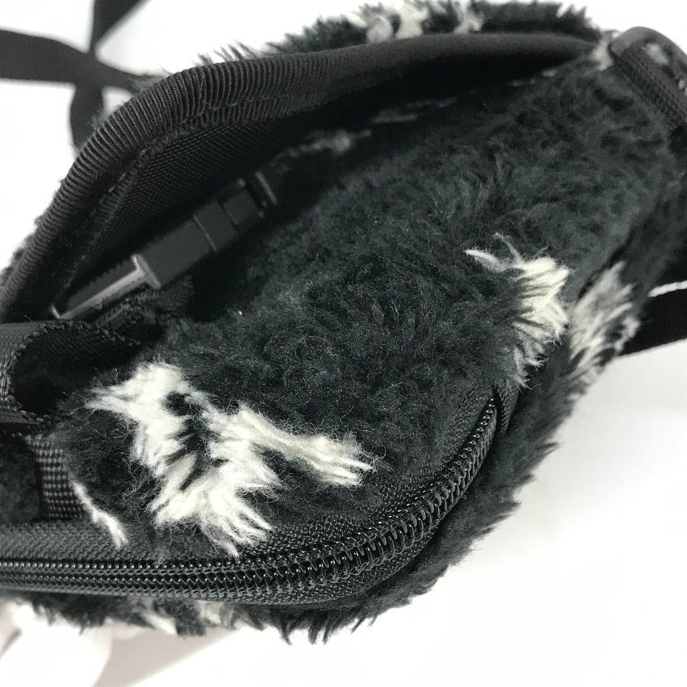 Balenciaga Shoulder Bag 593329 Fur / Nylon Black Mokomoko Explorer Crossbody Unisex(unisex) Used Authentic