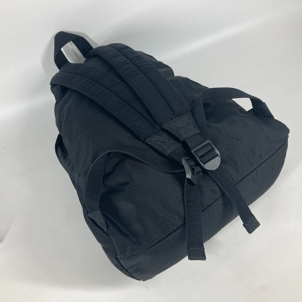 Balenciaga Backpack 503221 Nylon Black Explorer Logo Women Used Authentic