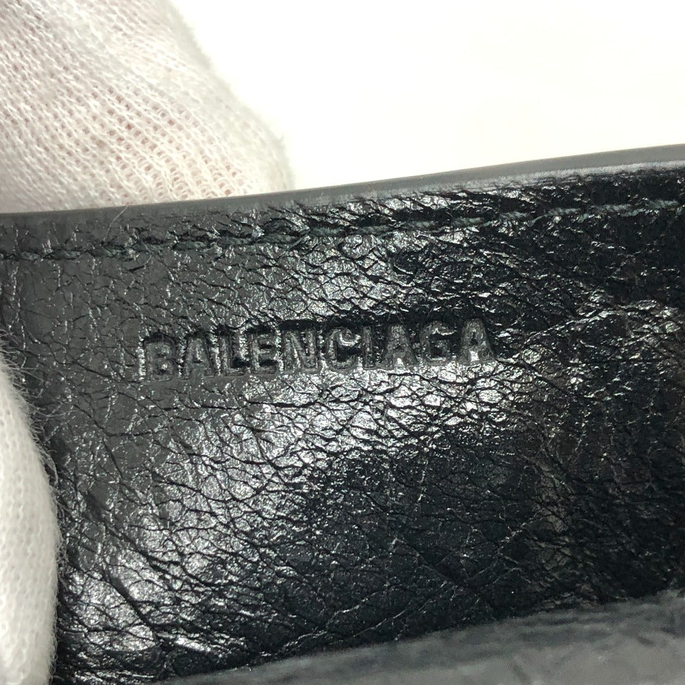 Balenciaga Tote Bag 702499 Leather Black Neo Classic Mens Used Authentic