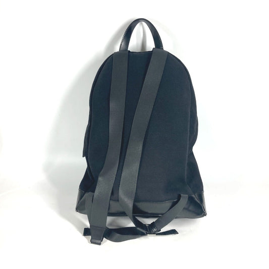 Balenciaga Backpack 392007 Canvas / Leather Black Logo Unisex(unisex) Used Authentic