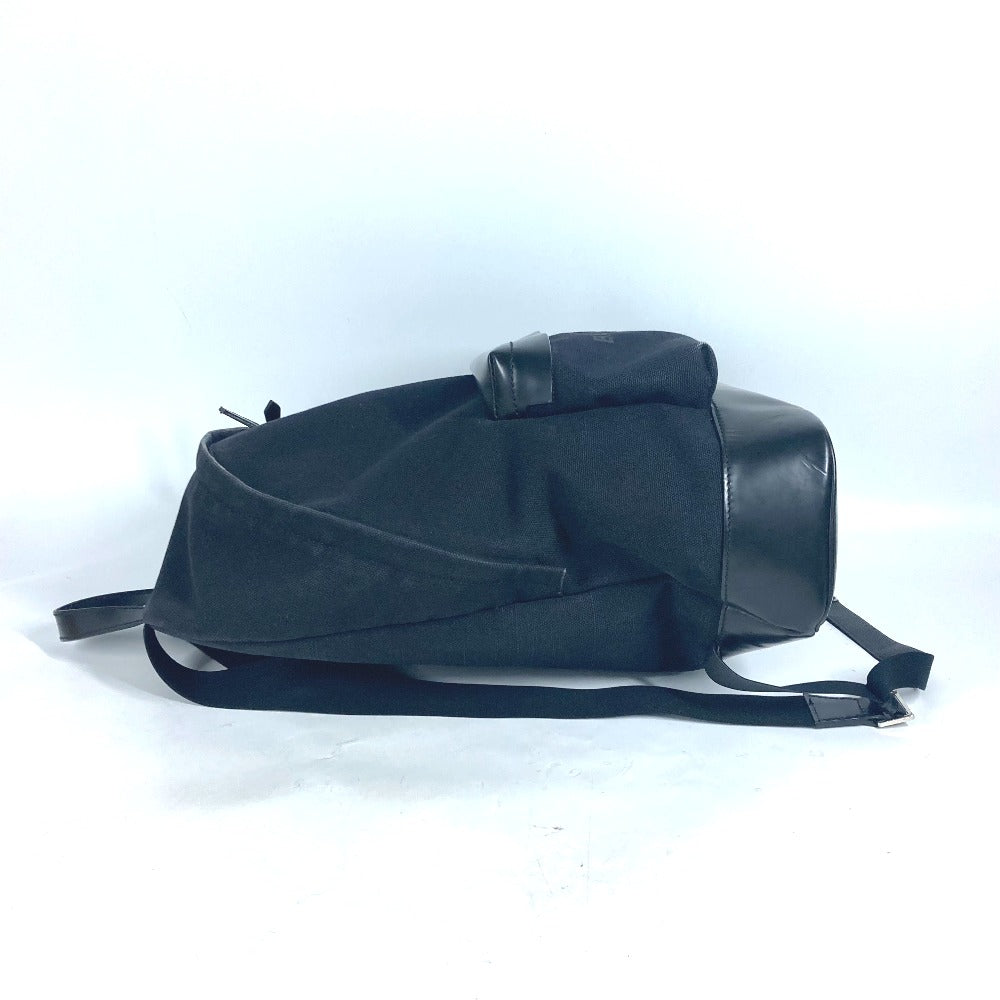 Balenciaga Backpack 392007 Canvas / Leather Black Logo Unisex(unisex) Used Authentic