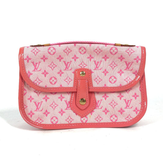 Louis Vuitton Pouch M92934 Monogram Mini Canvas Pink Monogram Mini Truth Mary Kate Women Used Authentic