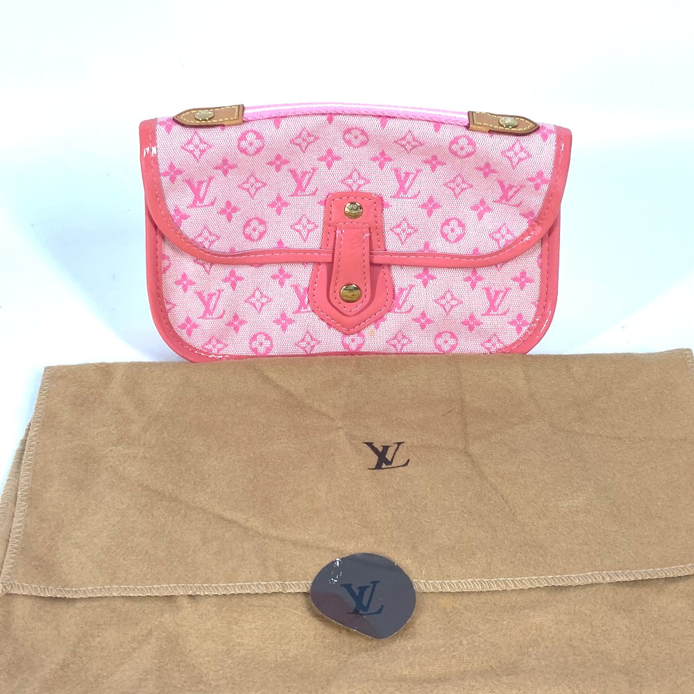 Louis Vuitton Pouch M92934 Monogram Mini Canvas Pink Monogram Mini Truth Mary Kate Women Used Authentic