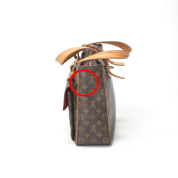 Louis Vuitton Tote Bag M51162 Monogram Canvas Brown Multiplicite Monogram Handbag Unisex(unisex) Used Authentic