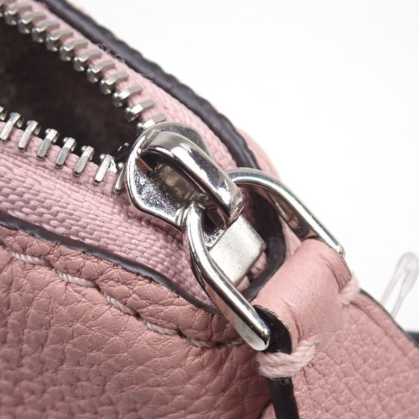 Louis Vuitton Shoulder Bag M61256 Leather Magnolia Nano Lockit Parnasea Women Used Authentic