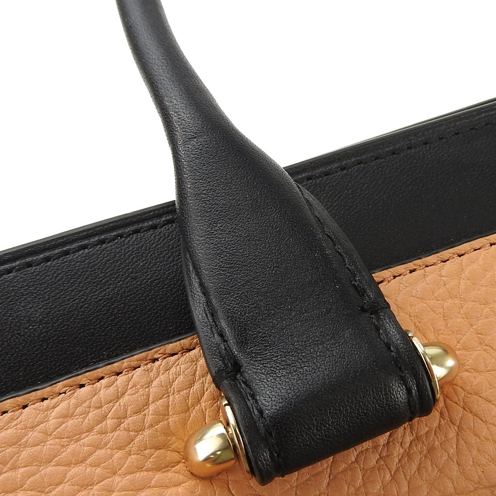 Coach Handbag 26949 Leather, Suede Black Women Used Authentic