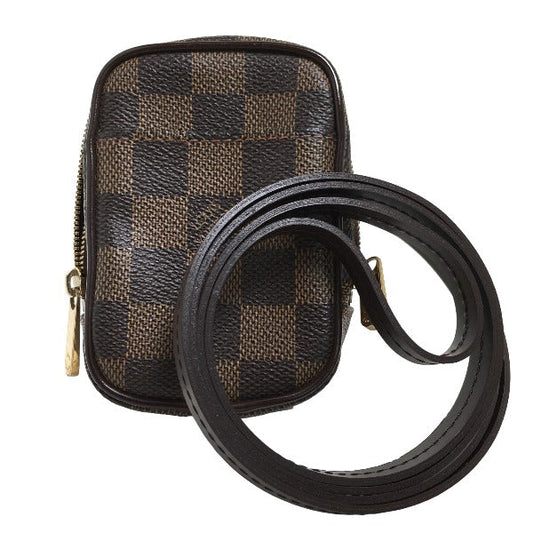 Louis Vuitton Pouch N61738 Damier Canvas Brown Pouch Damier Etui / Okapi Pm Unisex(unisex) Used Authentic