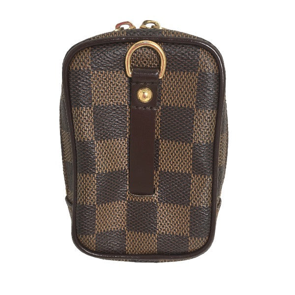 Louis Vuitton Pouch N61738 Damier Canvas Brown Pouch Damier Etui / Okapi Pm Unisex(unisex) Used Authentic