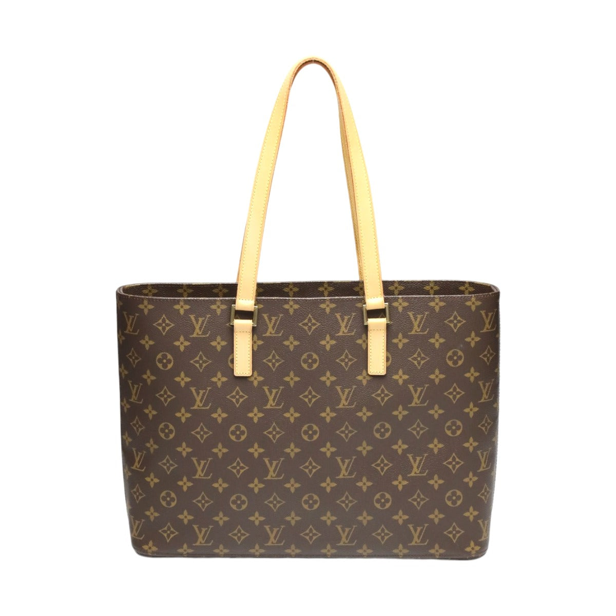 Louis Vuitton Tote Bag M51155 Monogram Canvas Brown Tote Bag Monogram Luco Women Used Authentic