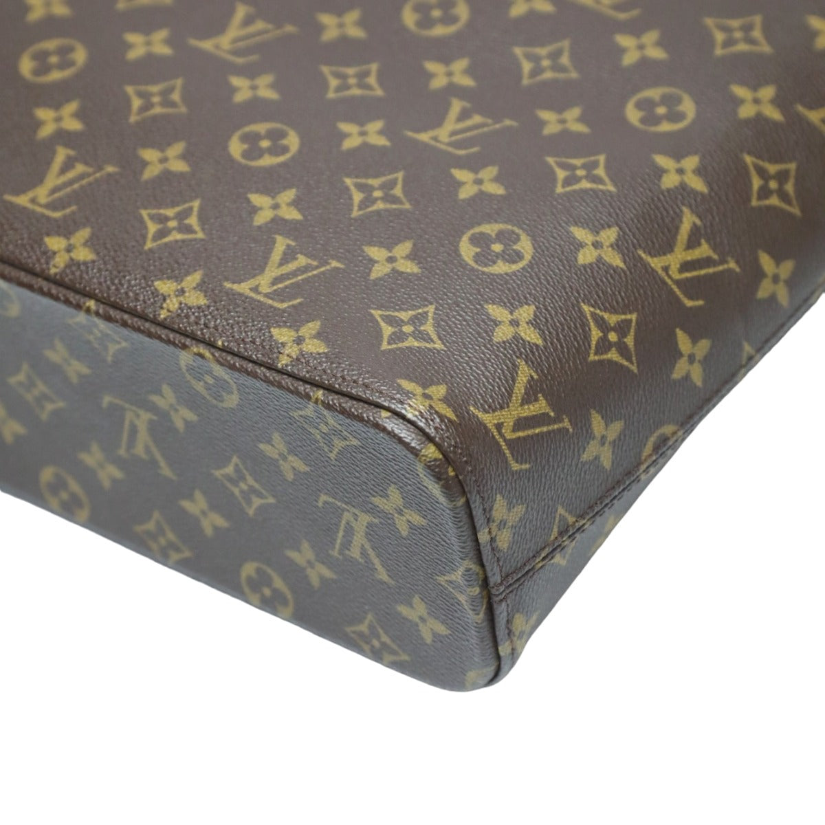 Louis Vuitton Tote Bag M51155 Monogram Canvas Brown Tote Bag Monogram Luco Women Used Authentic