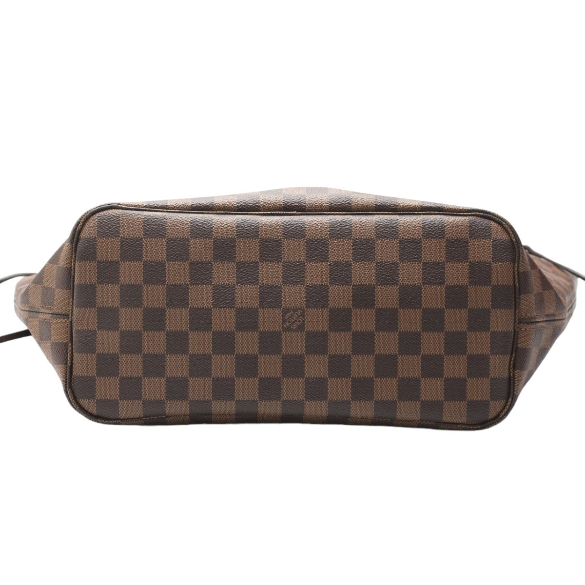 Louis Vuitton Tote Bag N41358 Damier Canvas Brown Neverfull Mm Damier No Pouch Women Used Authentic