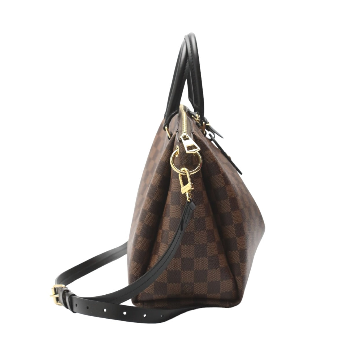 Louis Vuitton Tote Bag N45283 Damier Canvas Brown 2 Way Bag Odeon Tote Mm Women Used Authentic