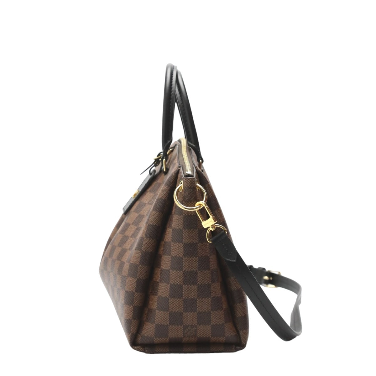 Louis Vuitton Tote Bag N45283 Damier Canvas Brown 2 Way Bag Odeon Tote Mm Women Used Authentic