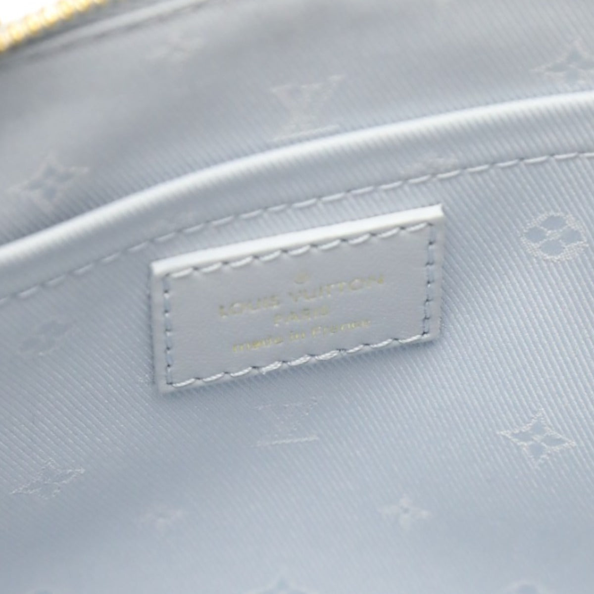 Louis Vuitton Shoulder Bag M59822 Monogram Mat Light Blue Handbag Monogram Alma Soft Bb Women Used Authentic