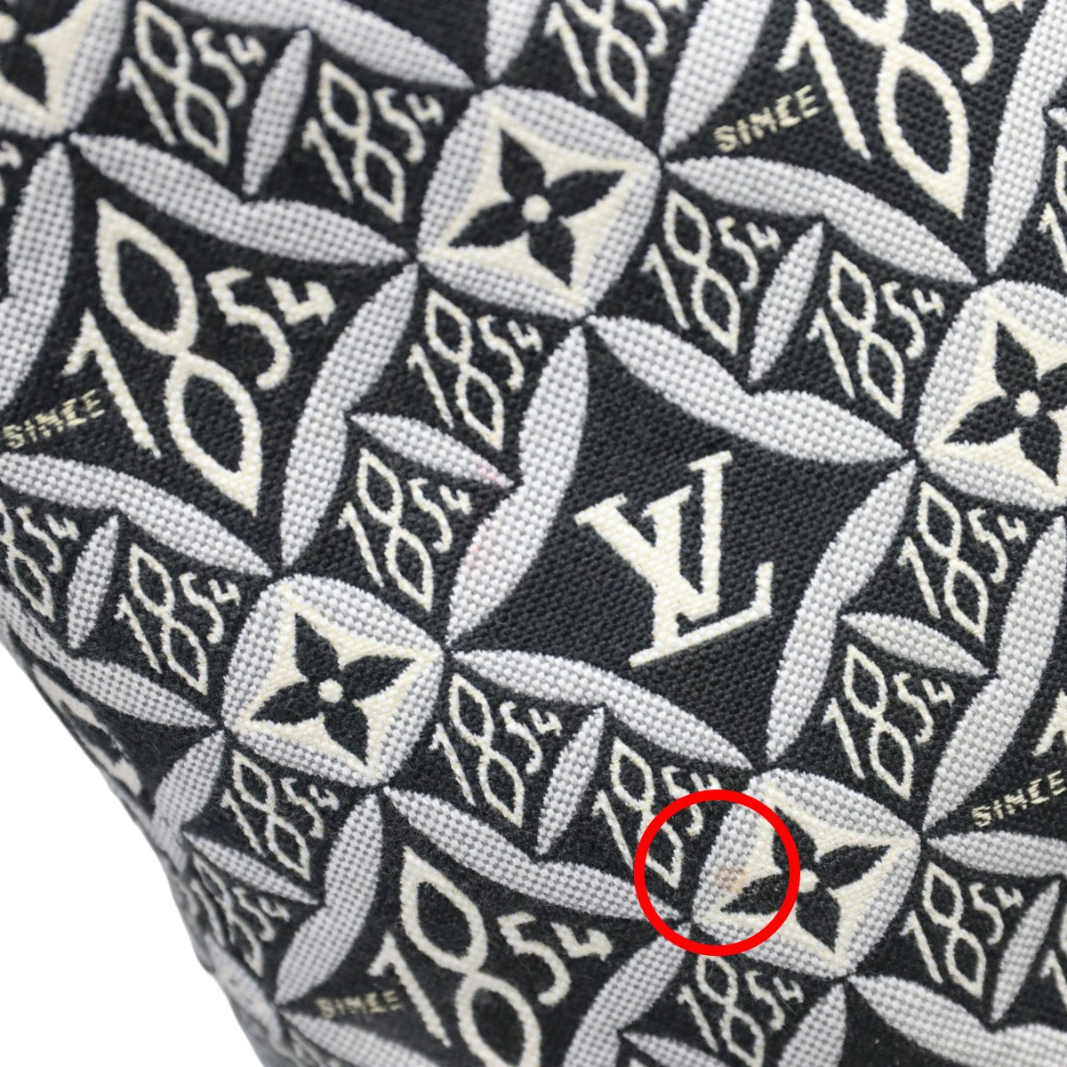 Louis Vuitton Tote Bag M57230 Monogram Chagard Gray Tote Bag Monogram Since 1854 Neverfull Mm Women Used Authentic