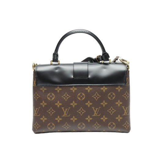 Louis Vuitton Shoulder Bag M43125 Monogram Canvas Brown 2 Way Handbag One Handle Flap Bag Women Used Authentic