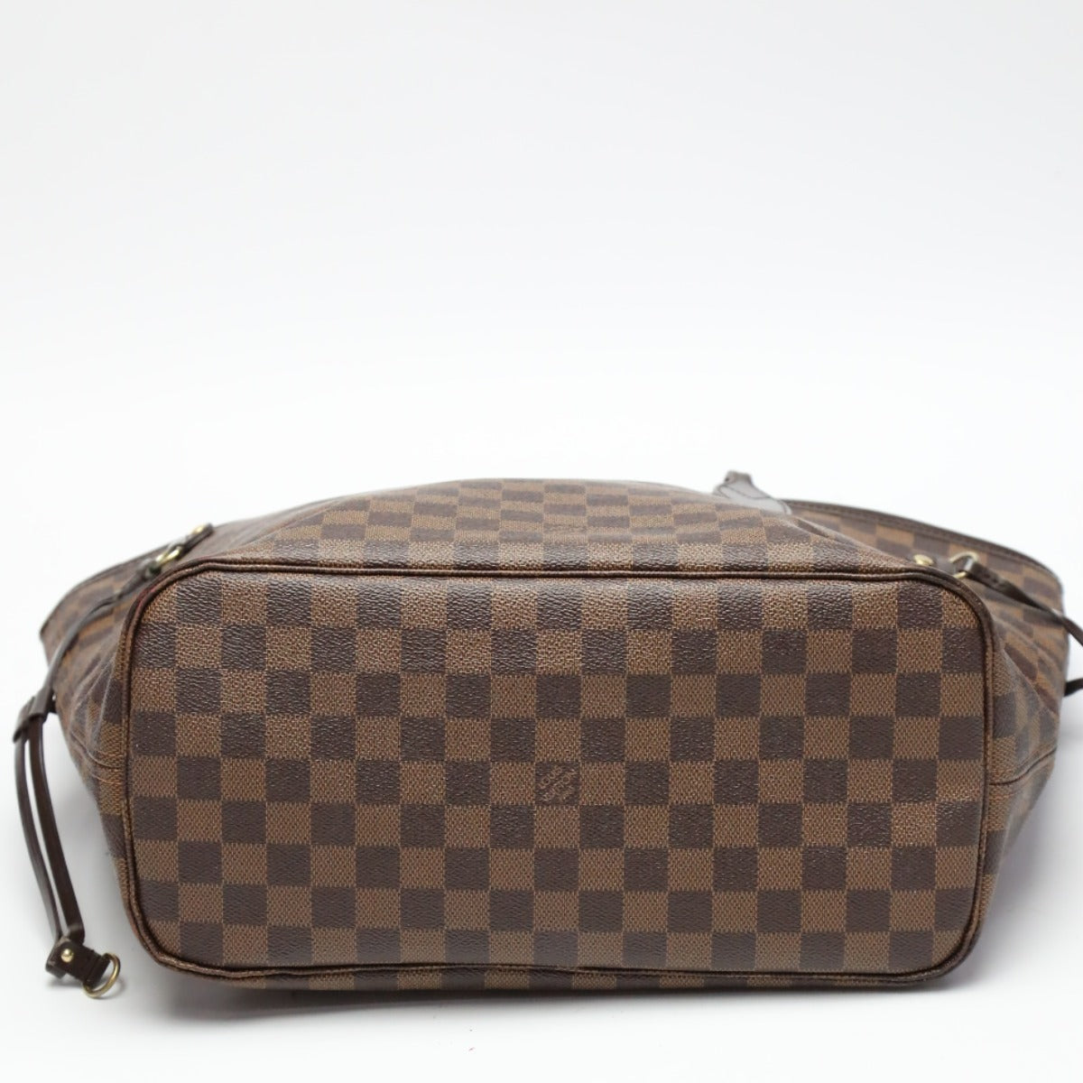 Louis Vuitton Tote Bag N51105 Damier Canvas, Leather Brown Lightweight Damier Neverfull Mm Women Used Authentic