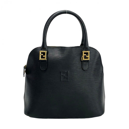 Fendi Handbag Epi Leather Black