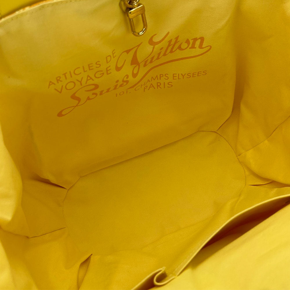 Louis Vuitton Tote Bag M95985 Canvas Yellow The Beach Cabas Ipanema