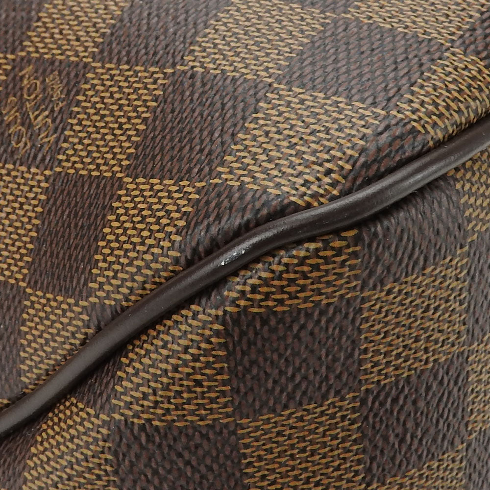 Louis Vuitton Shoulder Bag N41459 Damier Brown Delight Full Pm Women Used Authentic