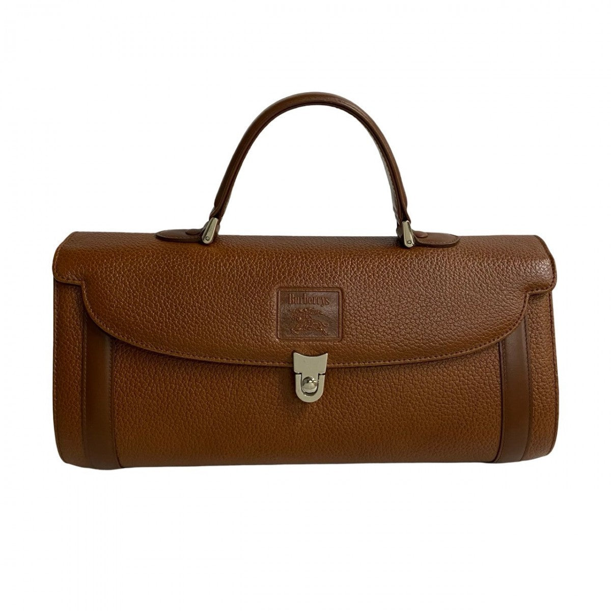 Burberrys Handbag Leather Brown