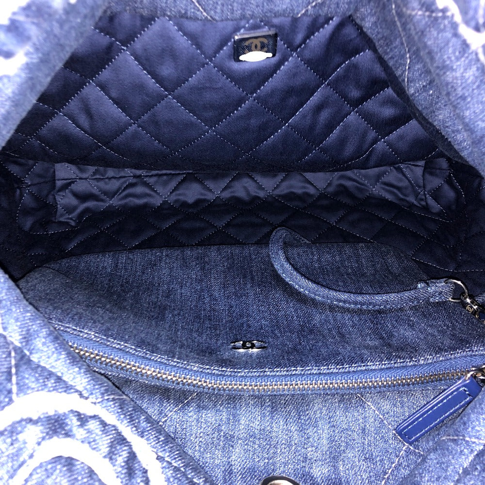 Chanel Shoulder Bag As3260 Denim Blue 24 A Chanel22 Women Used Authentic