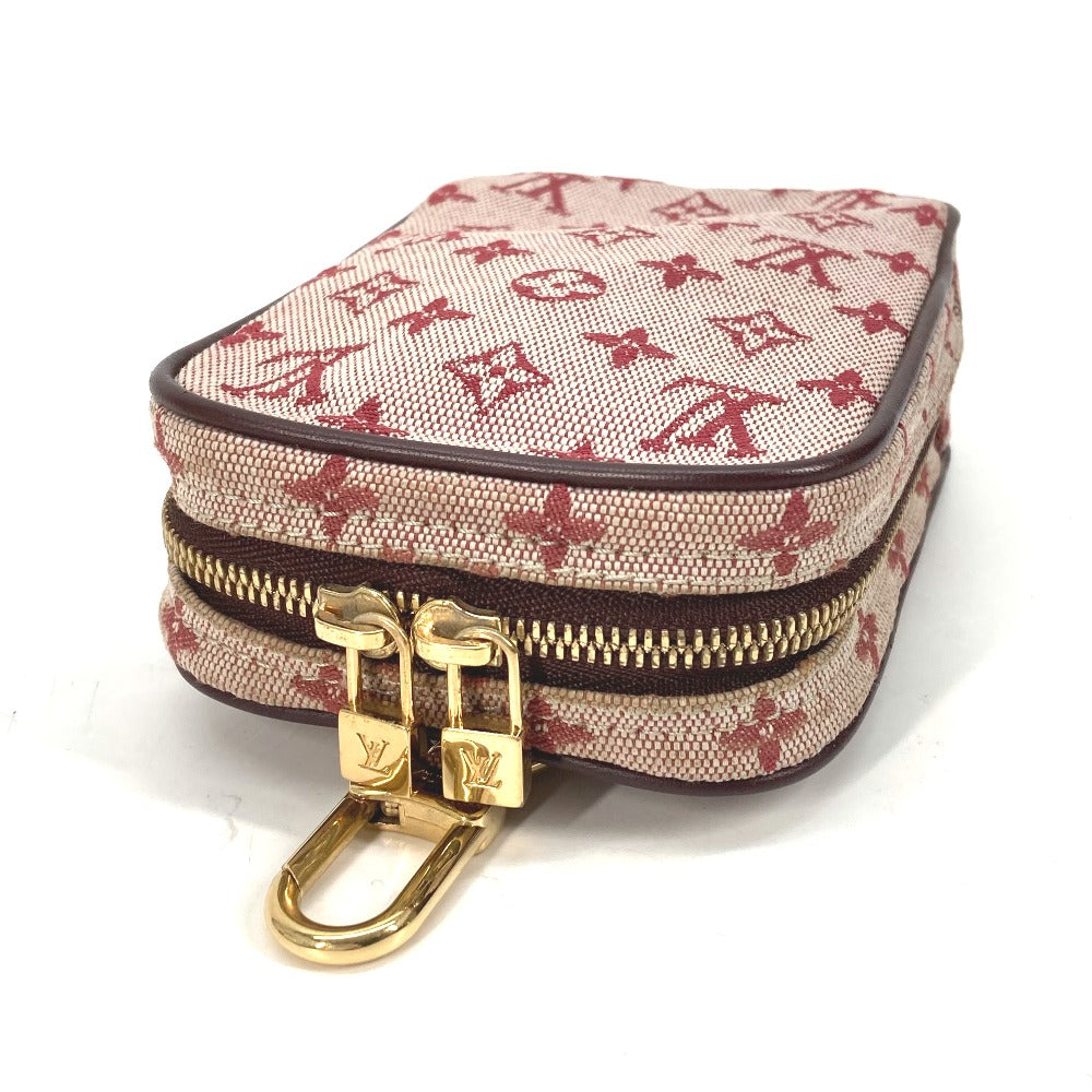 Louis Vuitton Pouch M60001 Monogram Mini Canvas Red Monogram Mini Us Digital Women Used Authentic