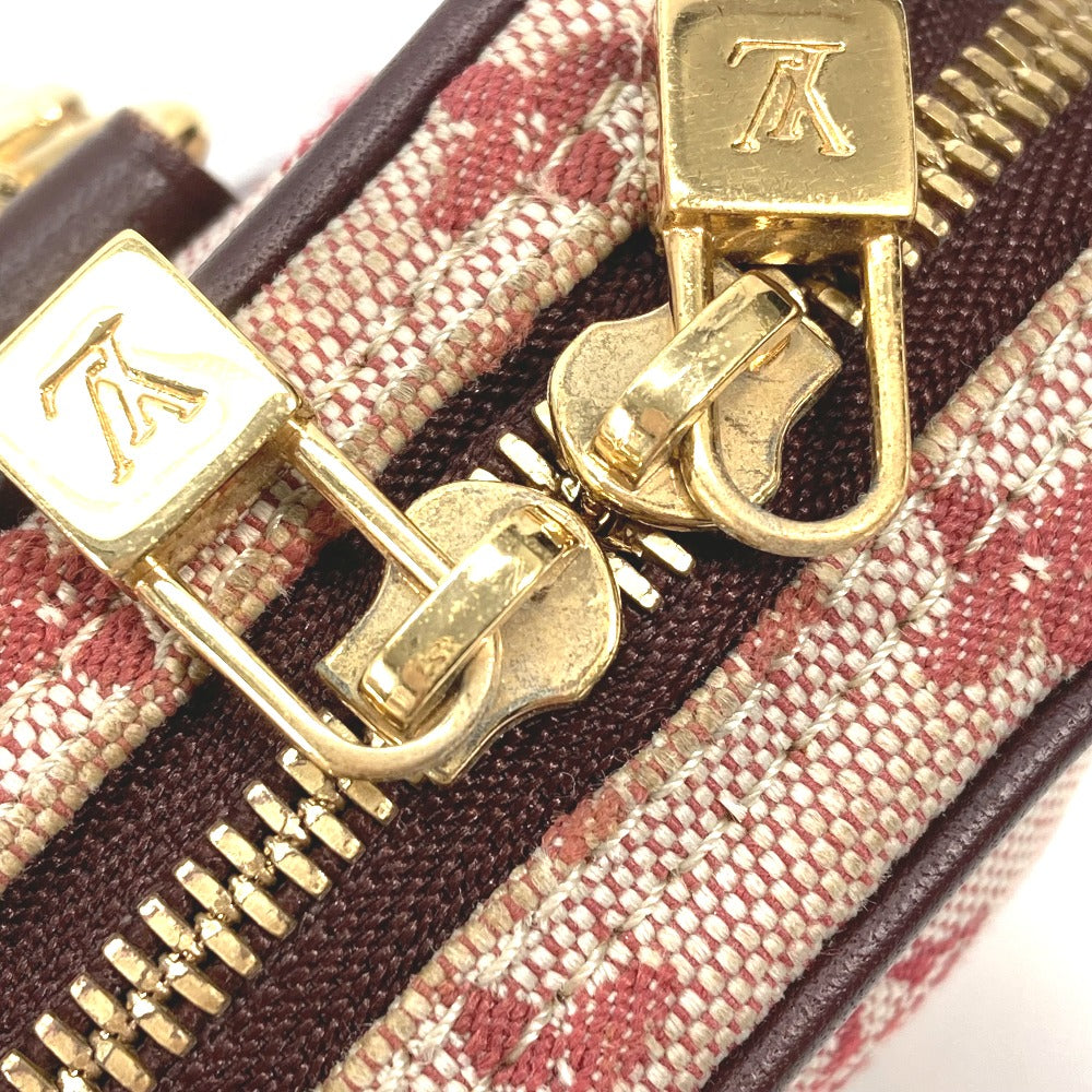 Louis Vuitton Pouch M60001 Monogram Mini Canvas Red Monogram Mini Us Digital Women Used Authentic