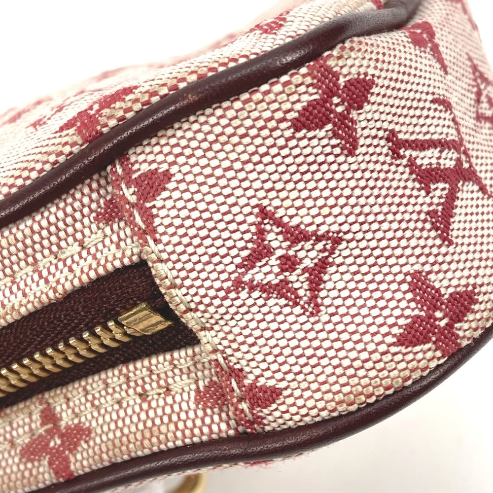 Louis Vuitton Pouch M60001 Monogram Mini Canvas Red Monogram Mini Us Digital Women Used Authentic