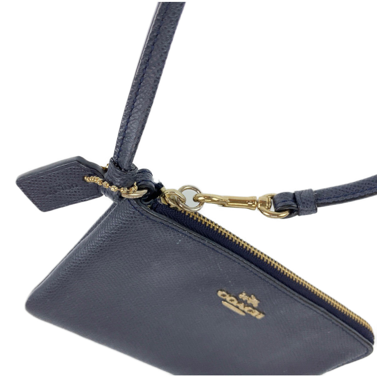 Coach Pouch Pvc Navy