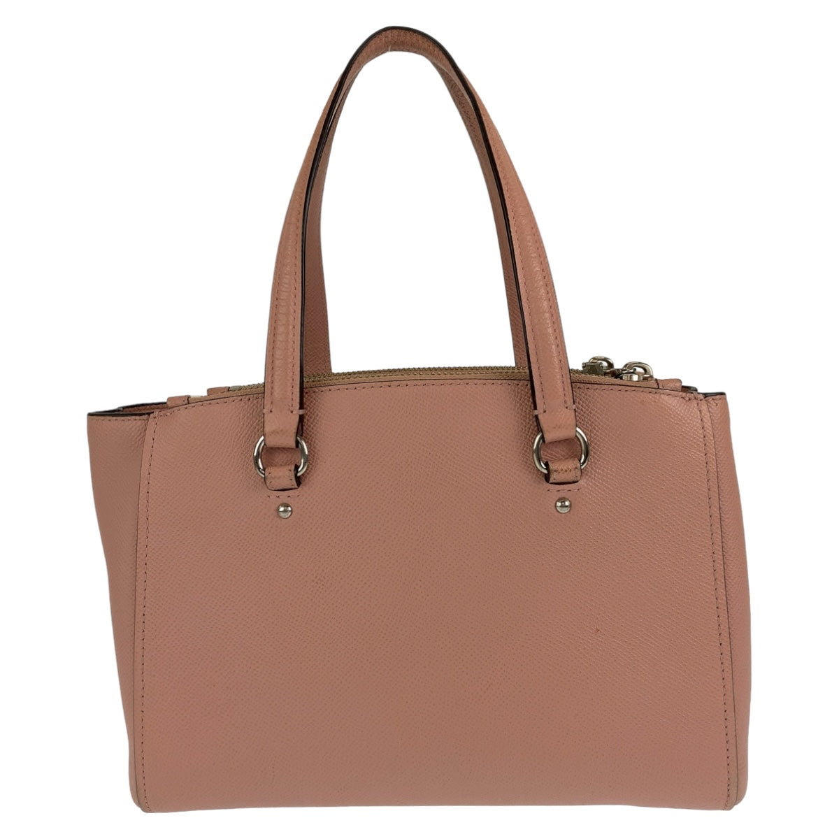 Coach Tote Bag Leather Pink