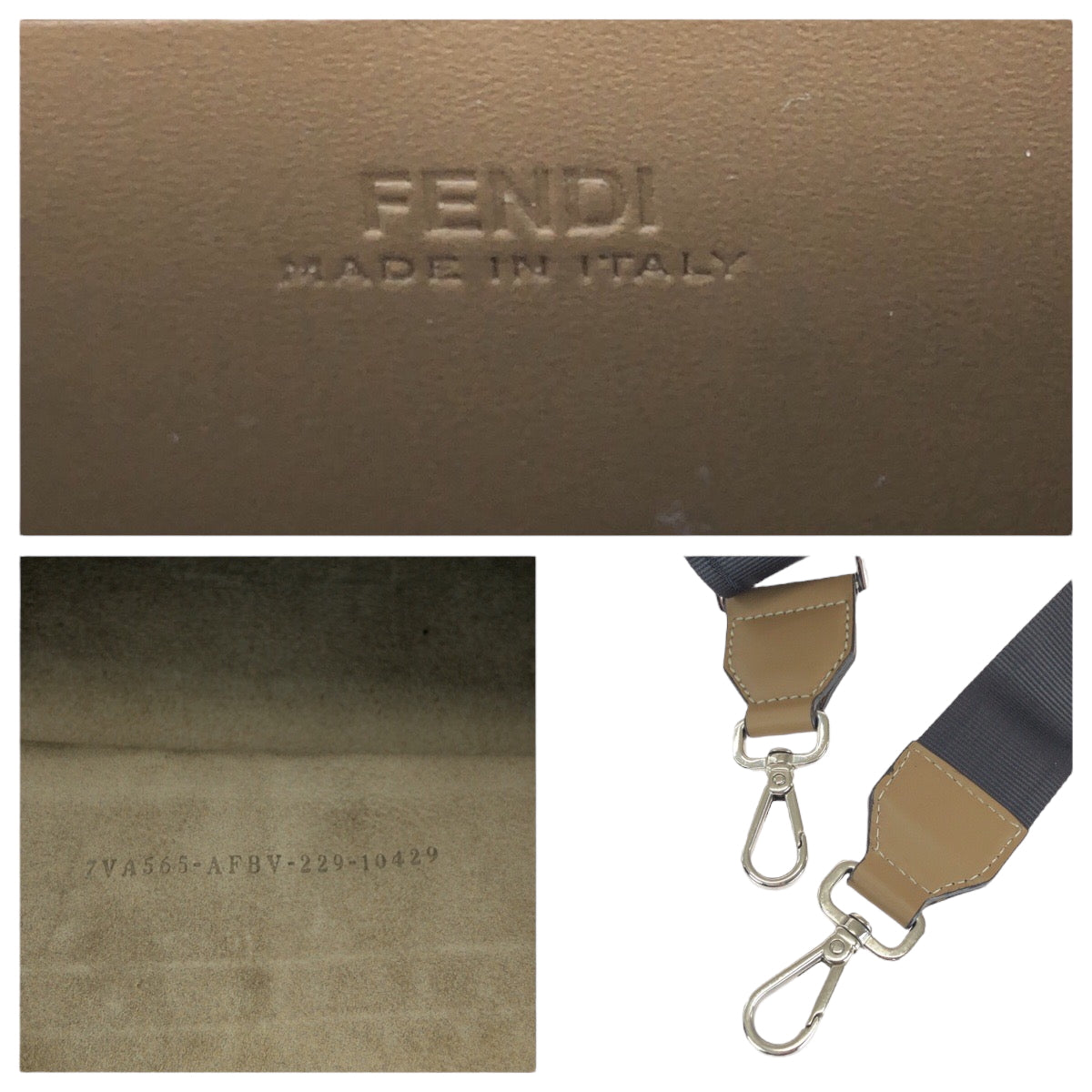 Fendi Shoulder Bag 9 Va565 Aebv Canvas, Leather Brown Silver Metal Shoulder Bag Handbag 2way Zucca Soft Trunk Bucket Women Used Authentic