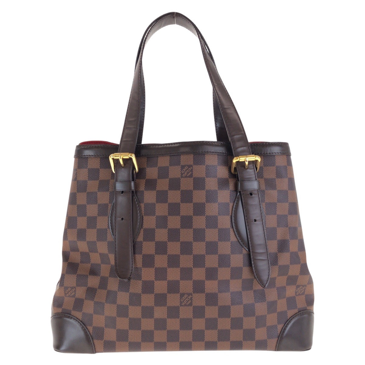 Louis Vuitton Tote Bag N51204 Pvc Brown Damier Hamstead Mm