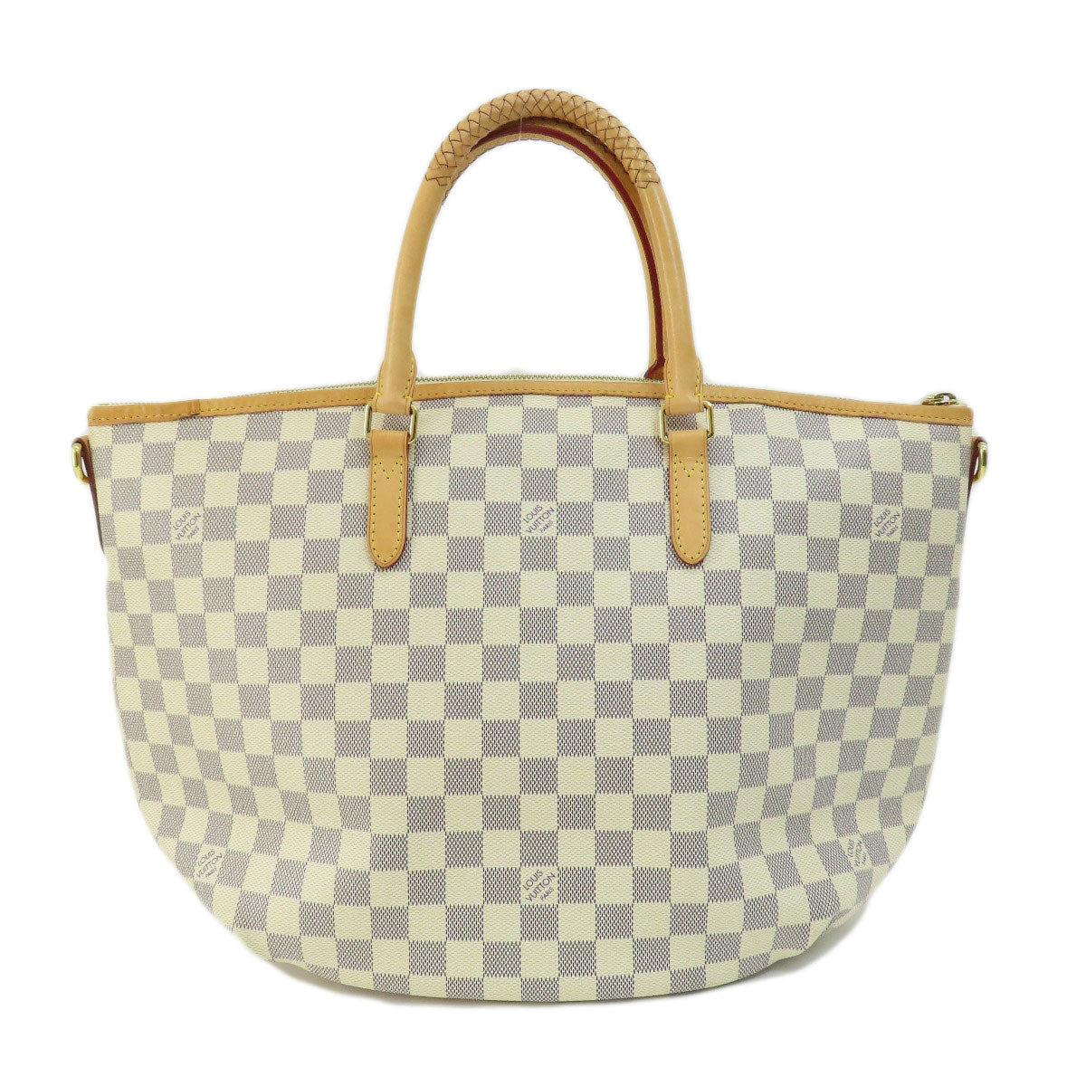 Louis Vuitton Tote Bag N48252 Damier Canvas White Riviera Mm Women Used Authentic