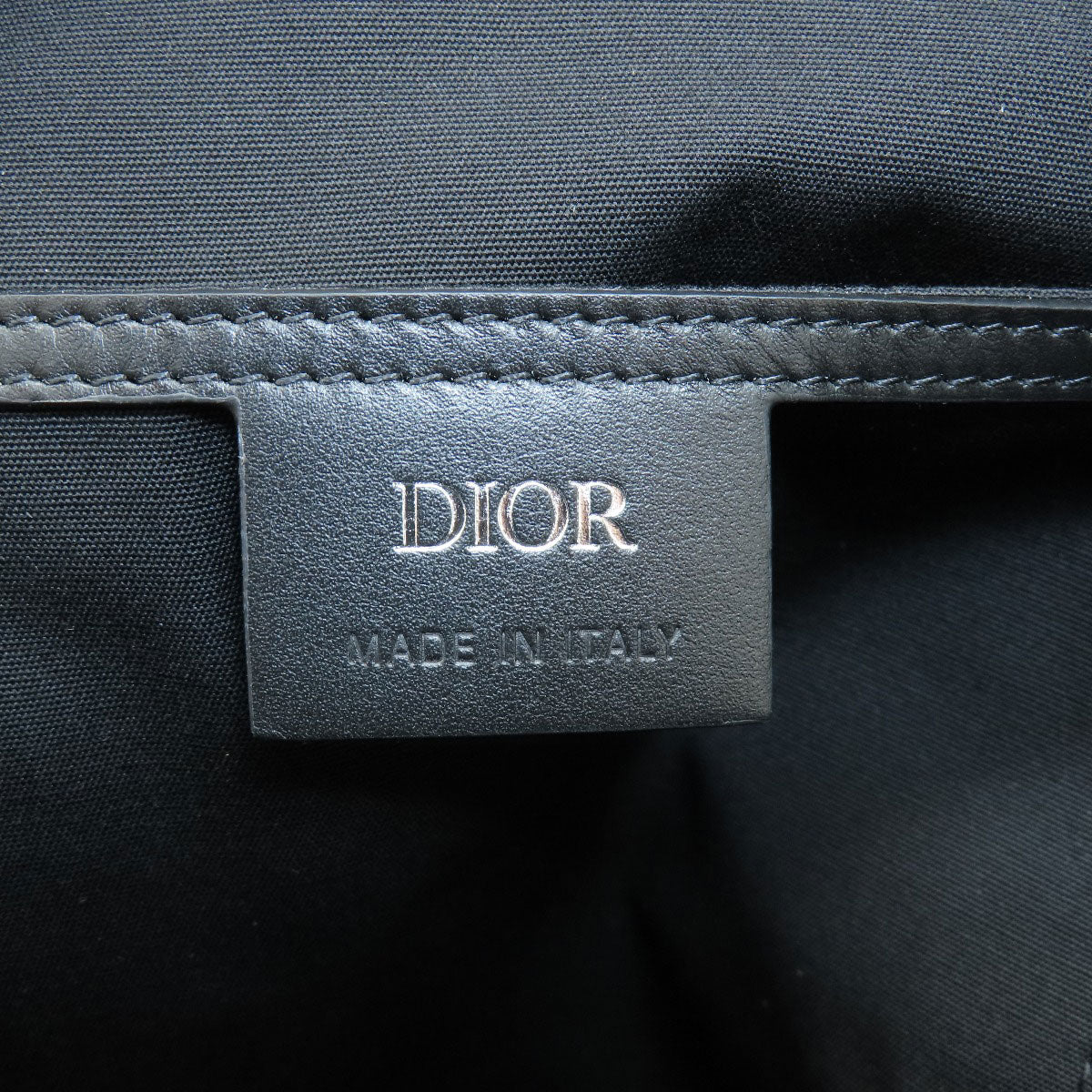 Christian Dior Sling Bag Pvc Black Mini Sling