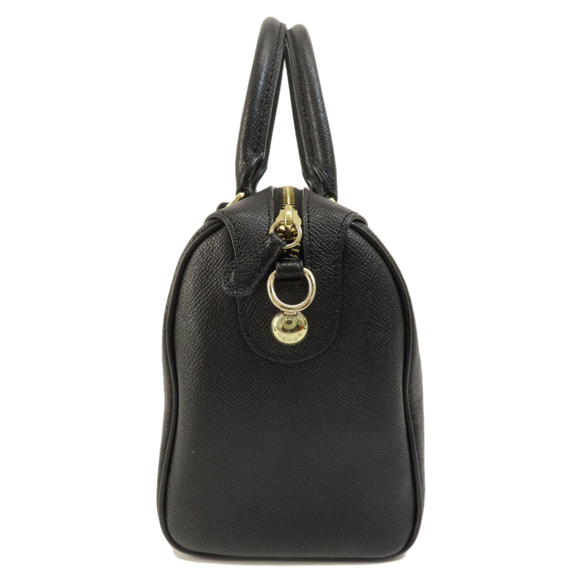 Coach Handbag F57521 Leather Black 2 Way