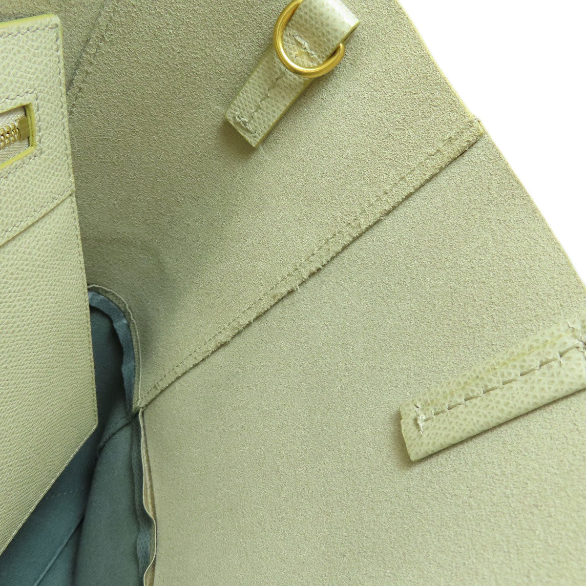 Celine Handbag Leather Beige Vertical Cover S 2 Way