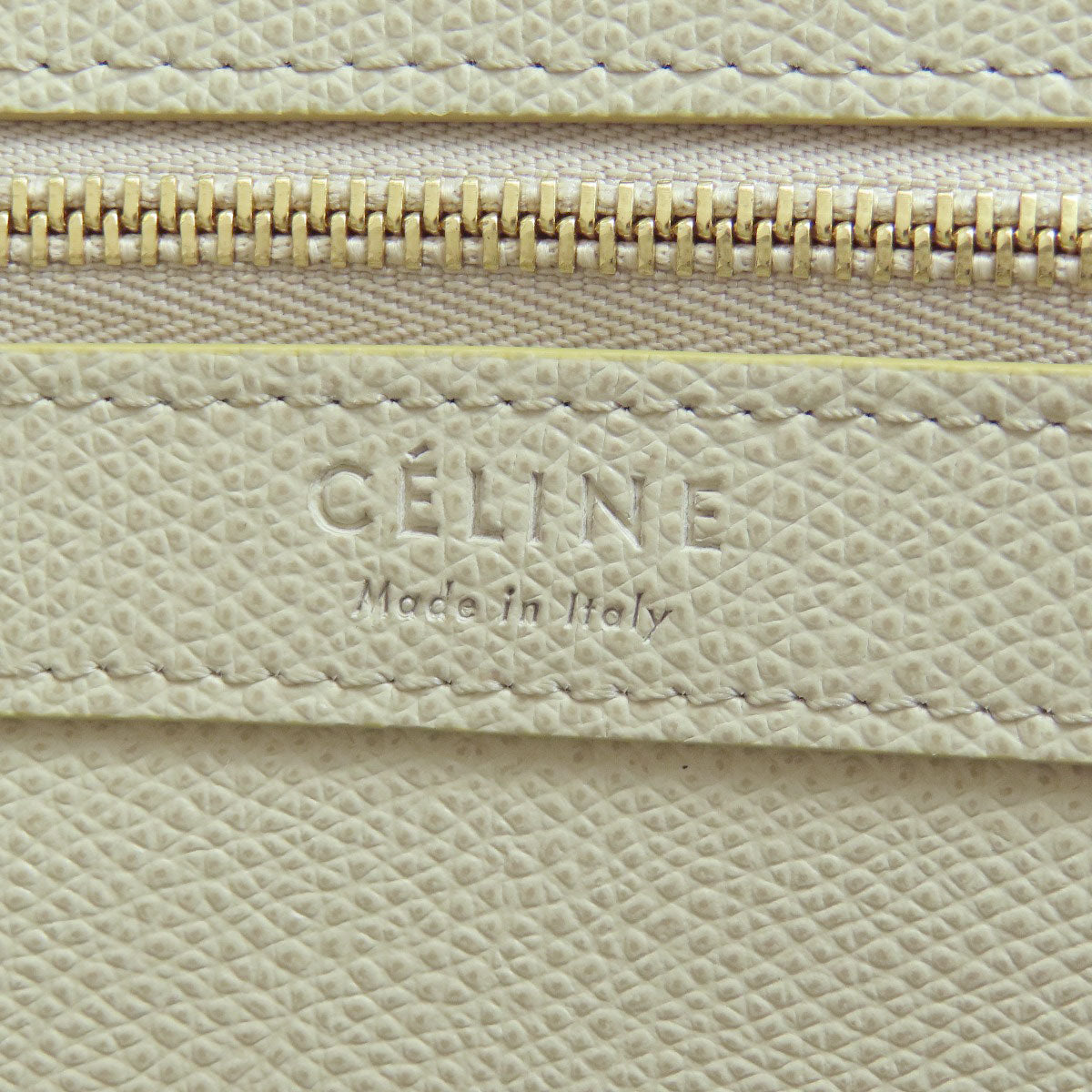 Celine Handbag Leather Beige Vertical Cover S 2 Way