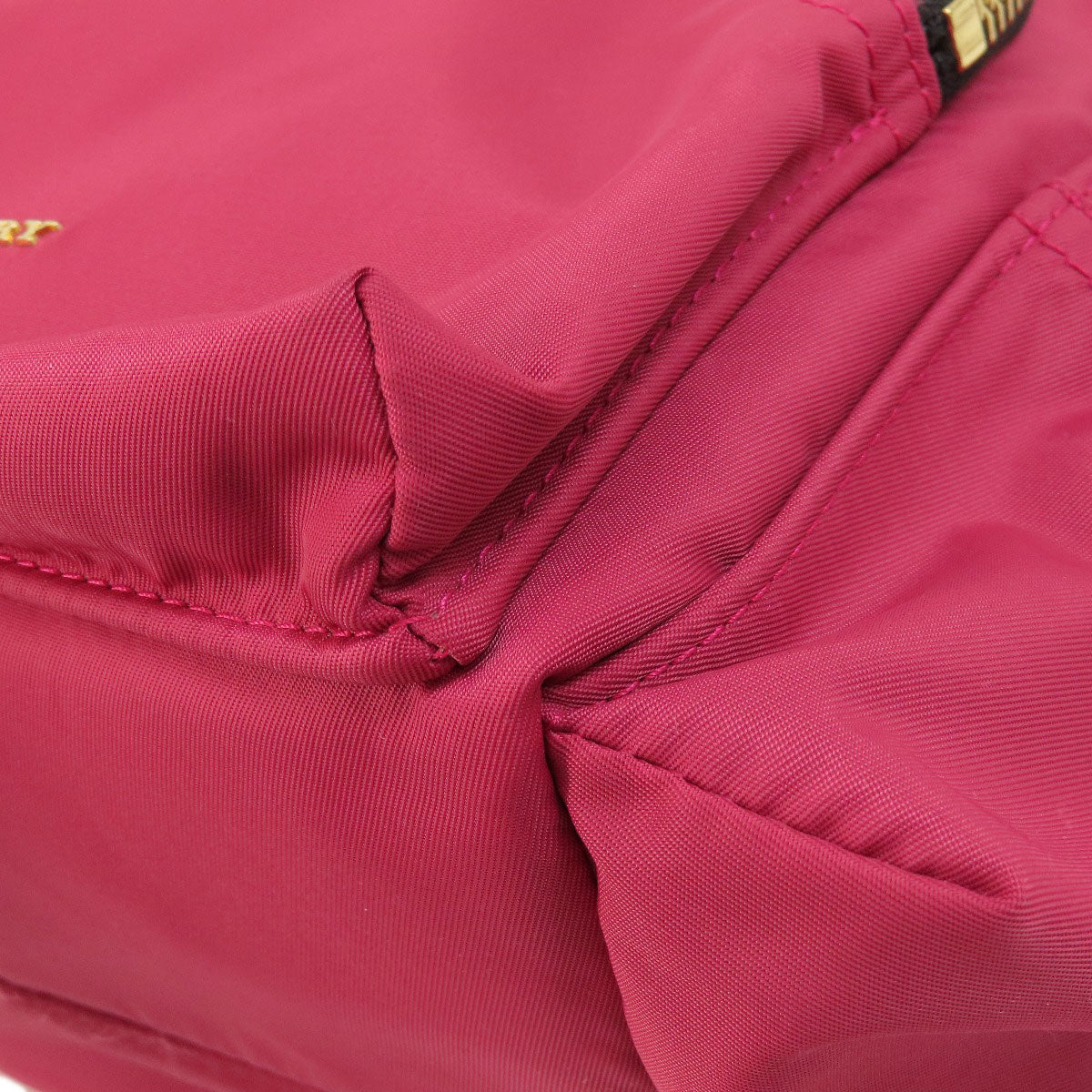 Burberry Backpack Nylon Pink Logo