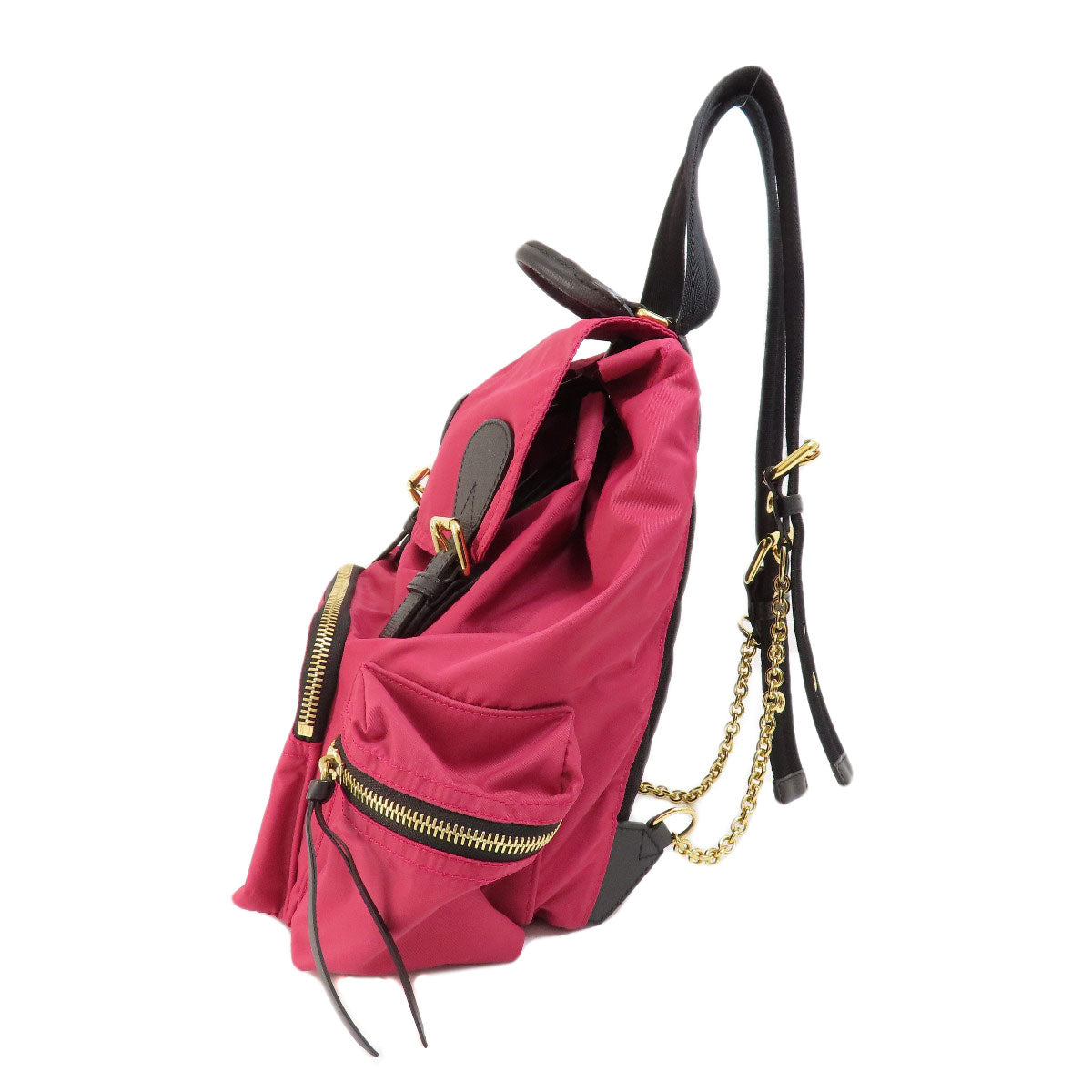 Burberry Backpack Nylon Pink Logo