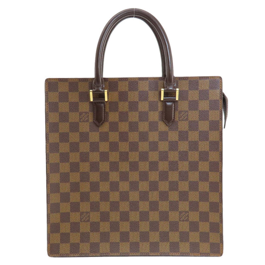 Louis Vuitton Tote Bag N51145 Damier Canvas Brown Venice Damier Ebene