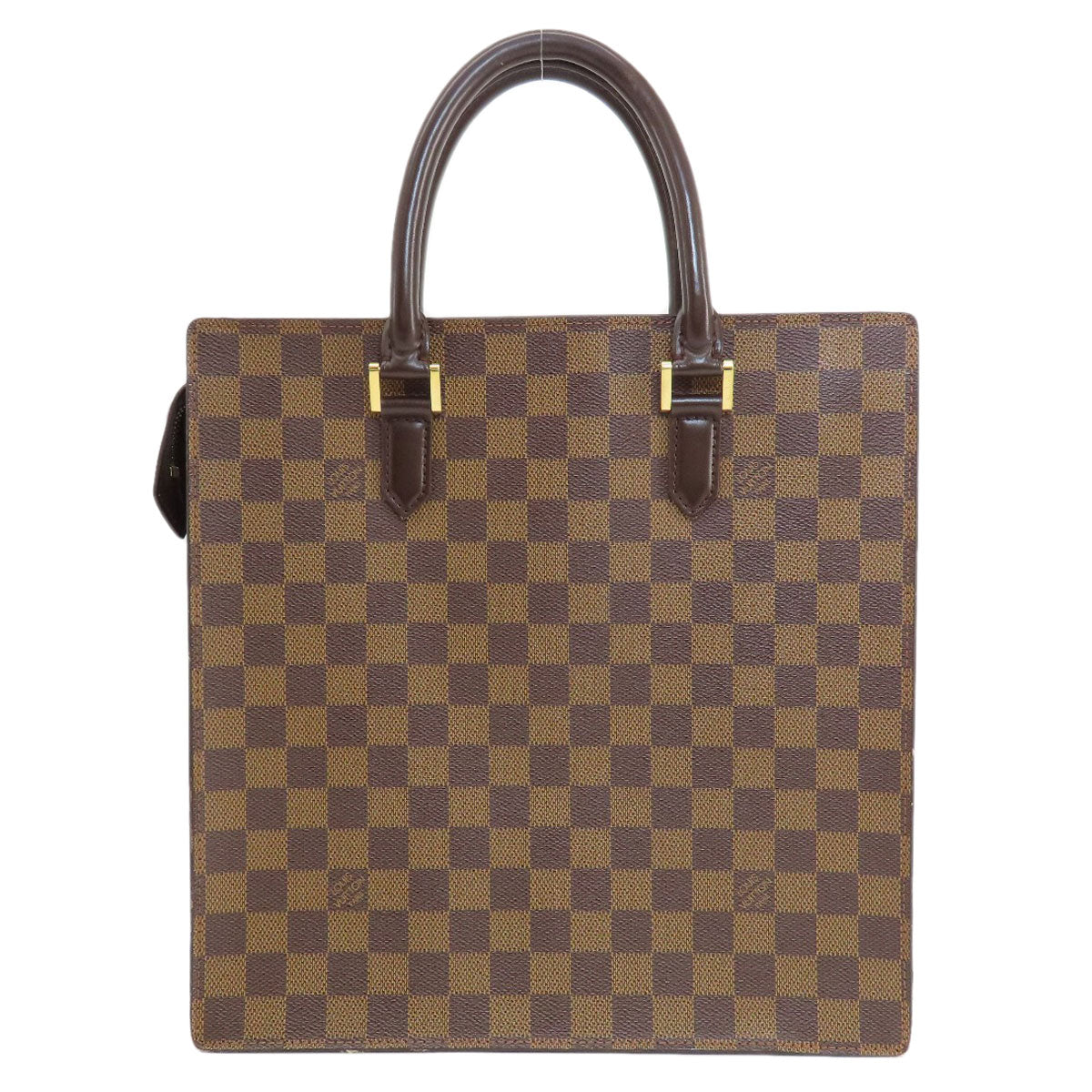 Louis Vuitton Tote Bag N51145 Damier Canvas Brown Venice Damier Ebene