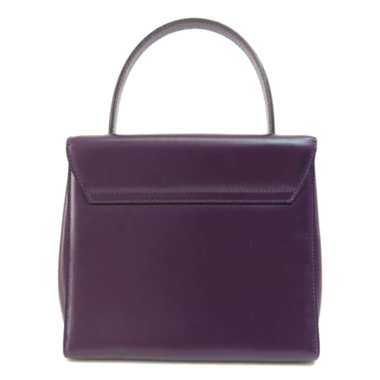 Celine Handbag Leather Purple Star Ball