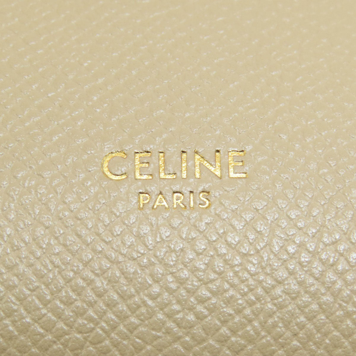 Celine Handbag Calfskin Beige Nano Belt Bag 2 Way