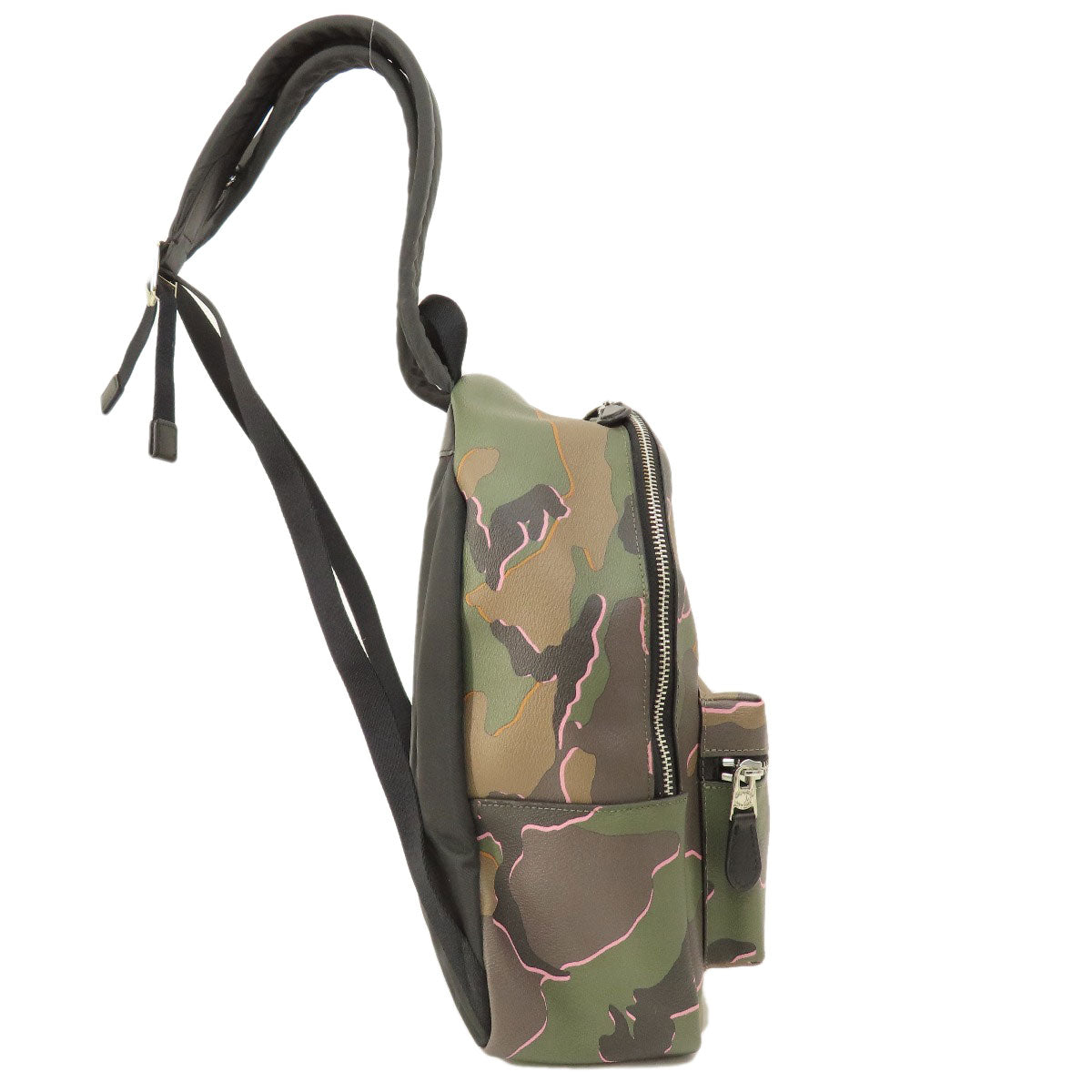 Coach Backpack F31452 Pvc Green Camouflage