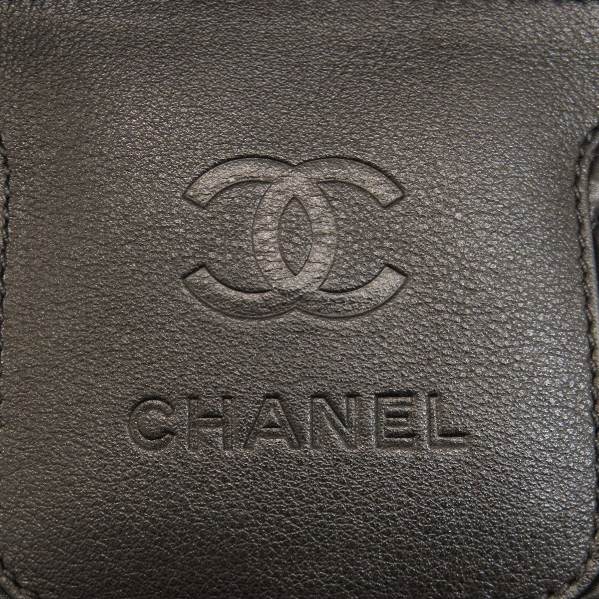 Chanel Handbag Nylon Black Cococoon Silver Metal