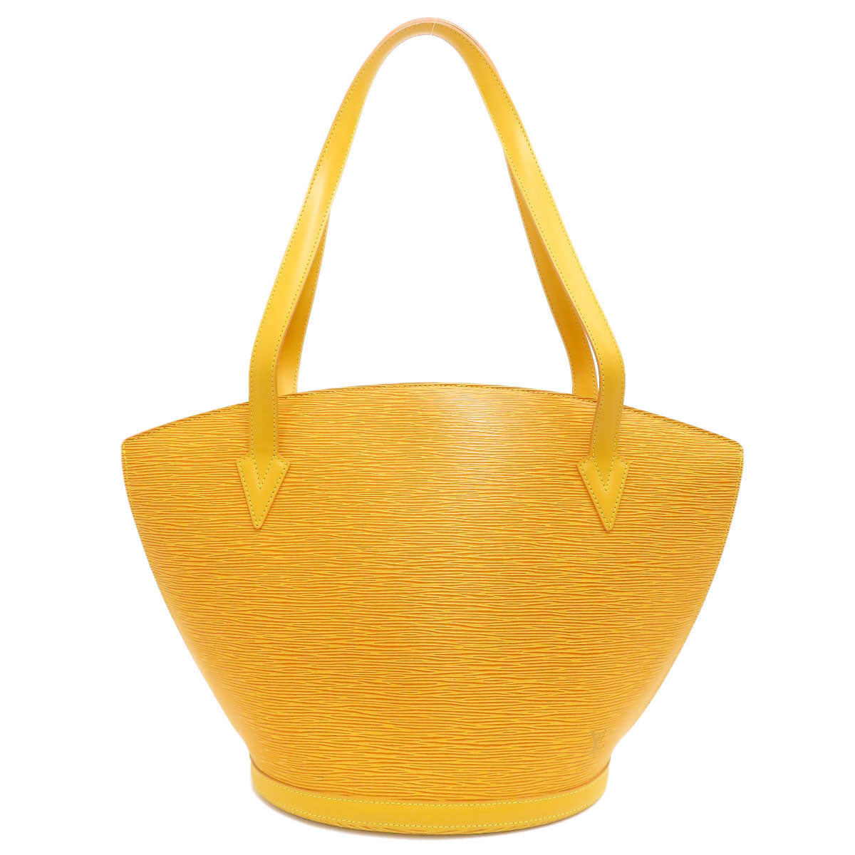 Louis Vuitton Tote Bag M52269 Epi Yellow Saint Jacques Shopping Tassili Yellow Women Used Authentic