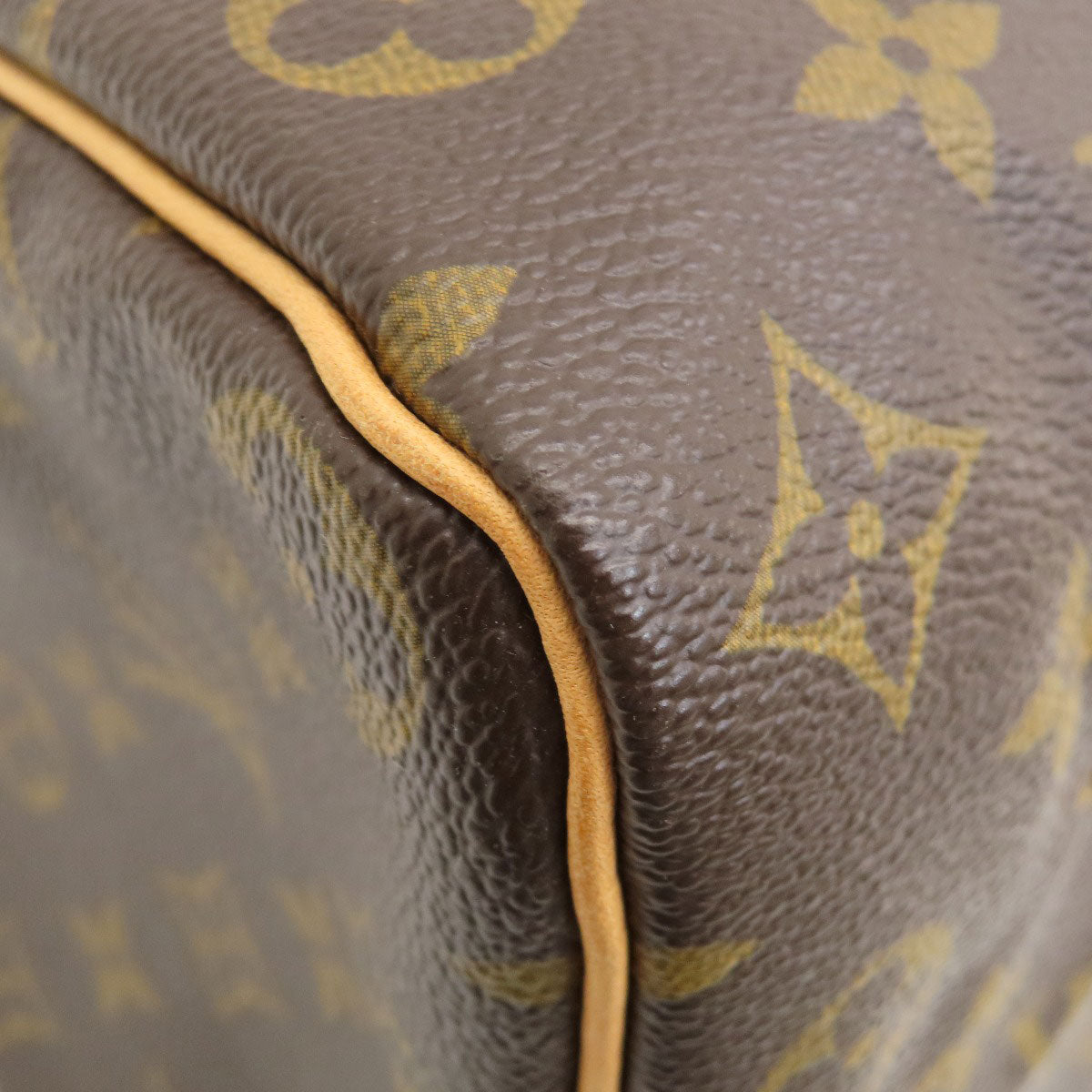 Louis Vuitton Tote Bag M41524 Monogram Canvas Brown Speedy 35 Monogram Women Used Authentic